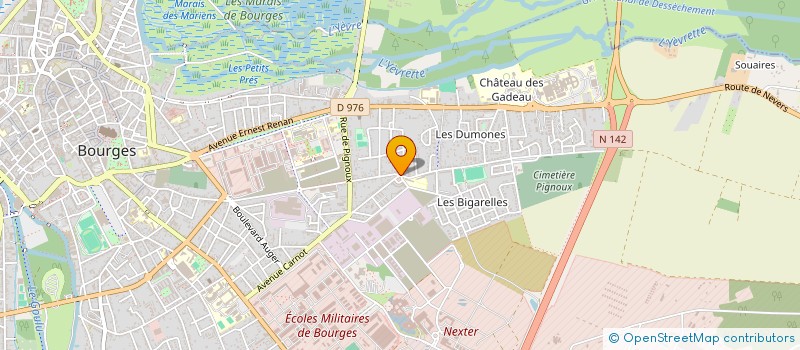 localisation de l'entreprise MADAME CHANTAL LAFAURIE à BOURGES