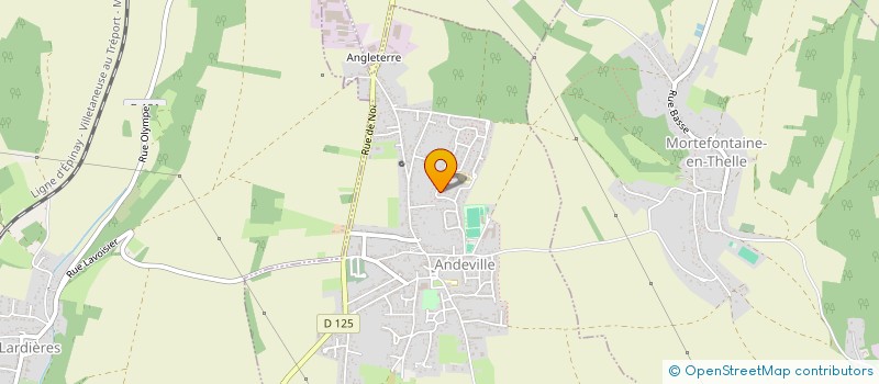 localisation de l'entreprise MADAME CHANTAL LAMOTTE  ANDEVILLE