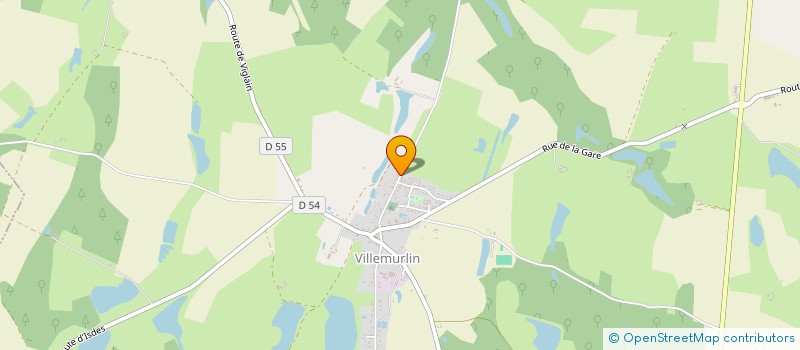 localisation de l'entreprise MADAME CHANTAL LATHUILLERE à VILLEMURLIN