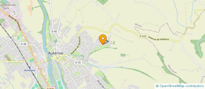 localisation de l'entreprise MADAME CHANTAL LAVAIL  AUTERIVE