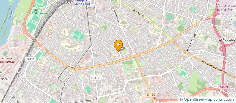 localisation de l'entreprise MADAME CHANTAL LE GOFF  ANGERS