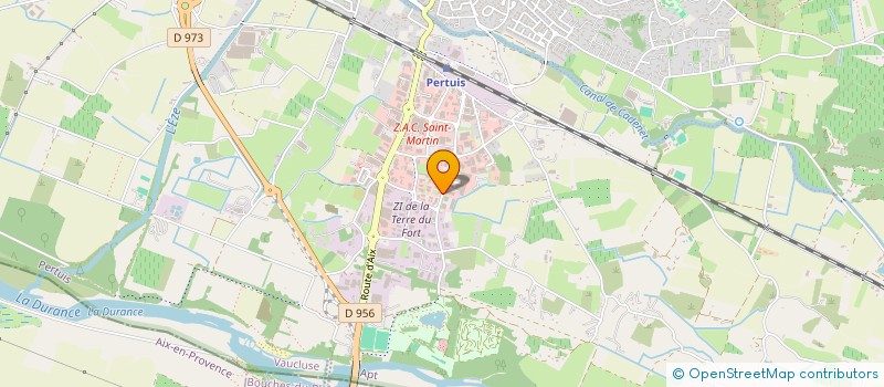 localisation de l'entreprise MADAME CHANTAL LE GUENNEC  PERTUIS