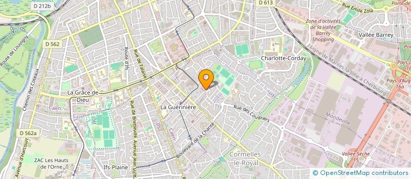 localisation de l'entreprise MADAME CHANTAL LEBERRUYER  CORMELLES-LE-ROYAL