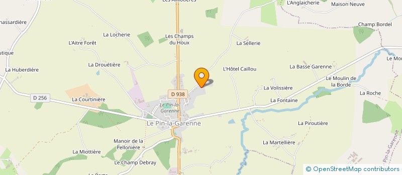 localisation de l'entreprise MADAME CHANTAL LECONTE à LE PIN-LA-GARENNE