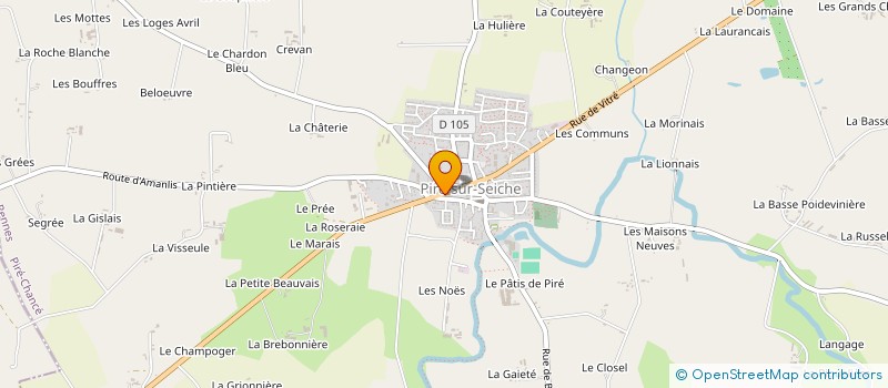 localisation de l'entreprise MADAME CHANTAL LEDEME  CORPS-NUDS