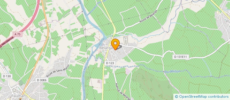 localisation de l'entreprise MADAME CHANTAL LEGALO  BELARGA