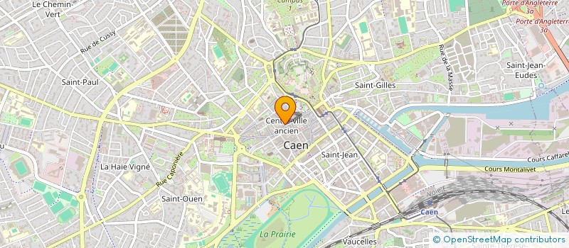 localisation de l'entreprise MADAME CHANTAL LEGRAND  CAEN