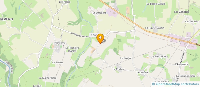 localisation de l'entreprise MADAME CHANTAL LELANDAIS à ISIGNY-LE-BUAT