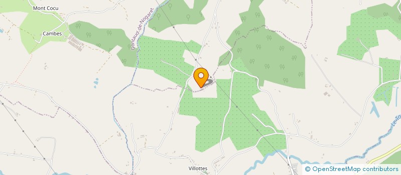 localisation de l'entreprise MADAME CHANTAL LEMAN  GRATELOUP-SAINT-GAYRAND