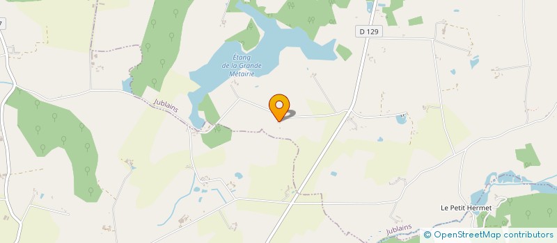 localisation de l'entreprise MADAME CHANTAL LEMESLE  JUBLAINS