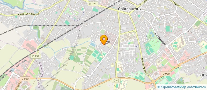 localisation de l'entreprise MADAME CHANTAL LEMONNIER à CHATEAUROUX