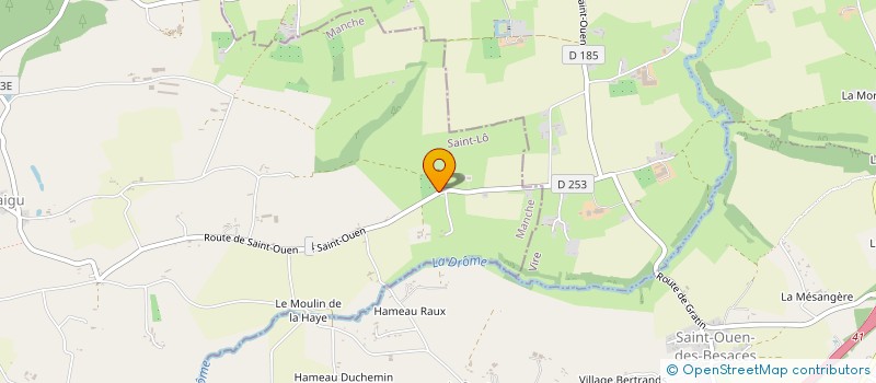 localisation de l'entreprise MADAME CHANTAL LENOIR  SAINT-AMAND-VILLAGES