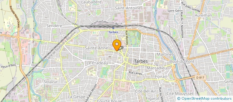 localisation de l'entreprise MADAME CHANTAL LEON  TARBES