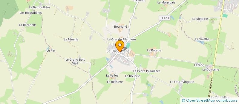 localisation de l'entreprise MADAME CHANTAL LEPESCHEUX à SAINT-GERMAIN-LE-GUILLAUME