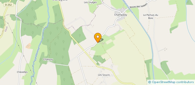 localisation de l'entreprise MADAME CHANTAL LEQUIVARD  HERRY