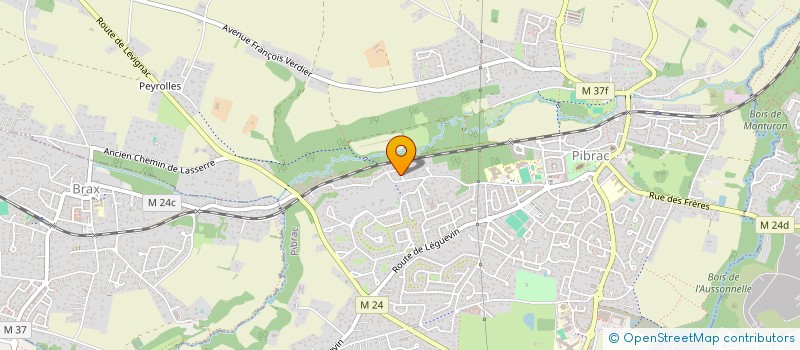 localisation de l'entreprise MADAME CHANTAL LESECQ  PIBRAC