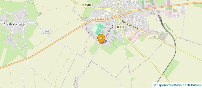 localisation de l'entreprise MADAME CHANTAL LEVASSEUR  CREVECUR-LE-GRAND