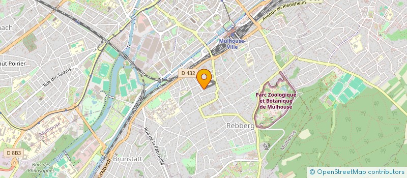 localisation de l'entreprise MADAME CHANTAL LIEBY  MULHOUSE