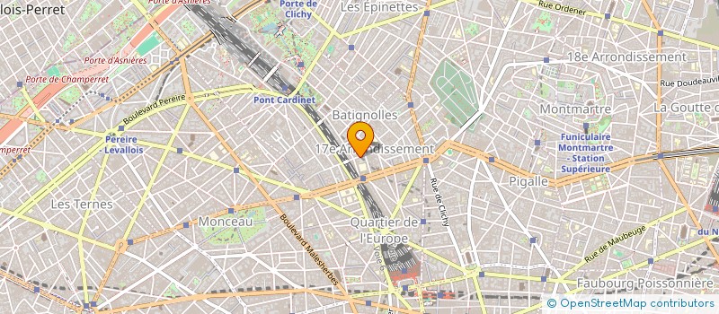 localisation de l'entreprise MADAME CHANTAL LOCQUE à PARIS