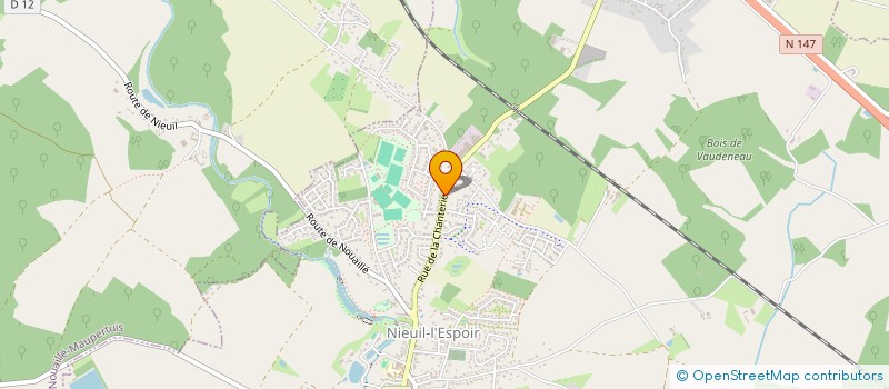 localisation de l'entreprise MADAME CHANTAL LOISEAU  NIEUIL-L'ESPOIR