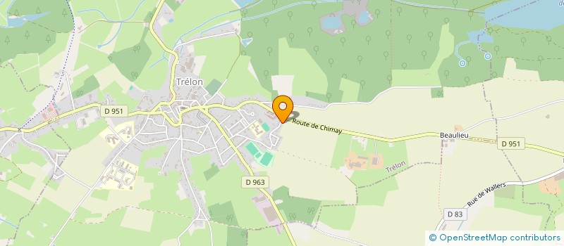 localisation de l'entreprise MADAME CHANTAL LOISELEUX  GLAGEON