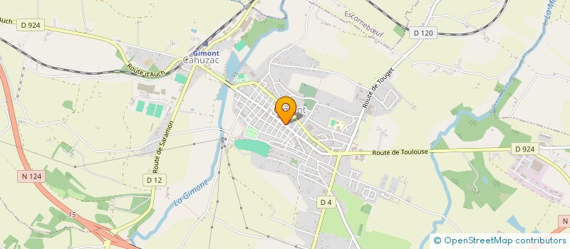 localisation de l'entreprise MADAME CHANTAL LOPEZ à GIMONT