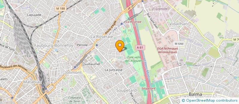 localisation de l'entreprise MADAME CHANTAL LOTH à TOULOUSE