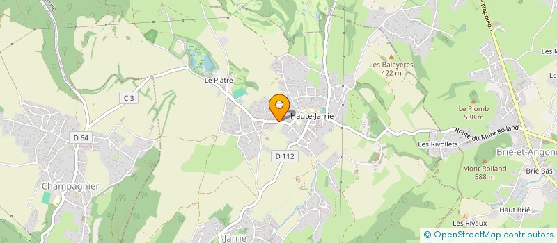 localisation de l'entreprise MADAME CHANTAL LOURON à JARRIE