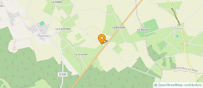 localisation de l'entreprise MADAME CHANTAL LOUVET à SAINT-LEGER-DE-ROTES