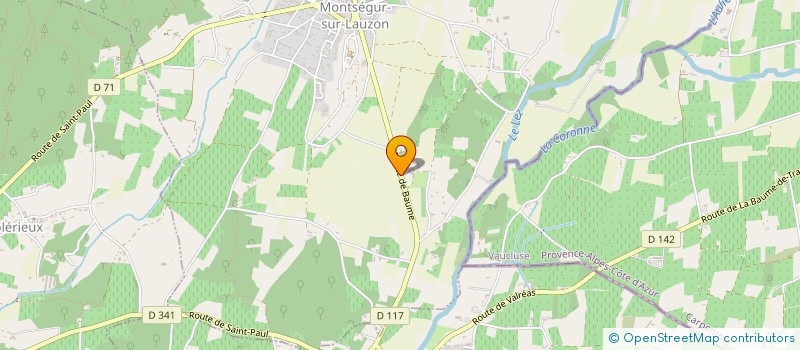 localisation de l'entreprise MADAME CHANTAL LOZAC'HMEUR à MONTSEGUR-SUR-LAUZON