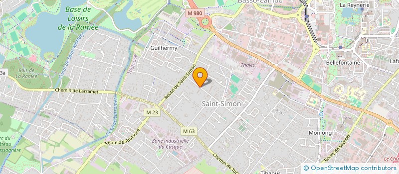 localisation de l'entreprise MADAME CHANTAL LUIZY à TOULOUSE