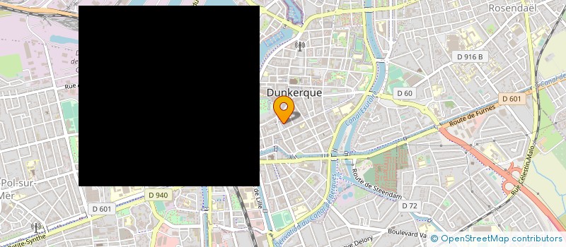 localisation de l'entreprise MADAME CHANTAL MAERTEN à DUNKERQUE