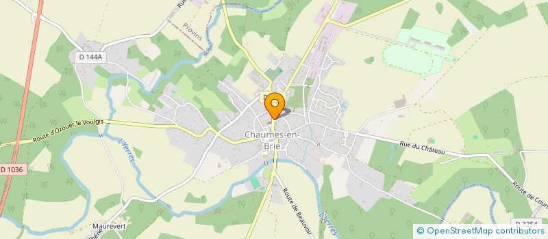 localisation de l'entreprise MADAME CHANTAL MAILLARD  CHAUMES-EN-BRIE