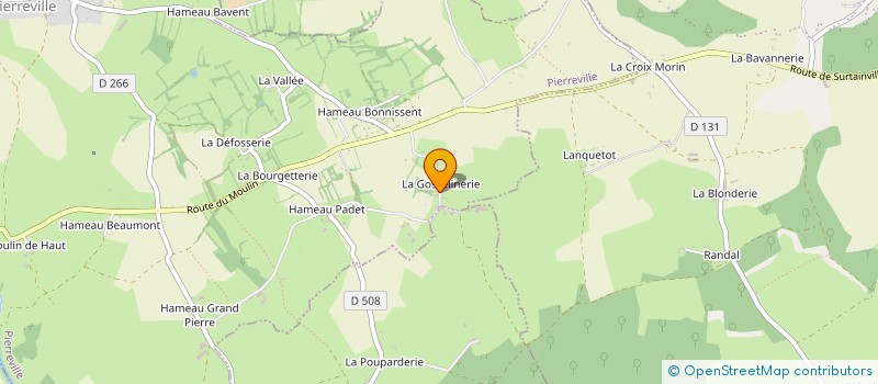 localisation de l'entreprise MADAME CHANTAL MAILLARD  PIERREVILLE