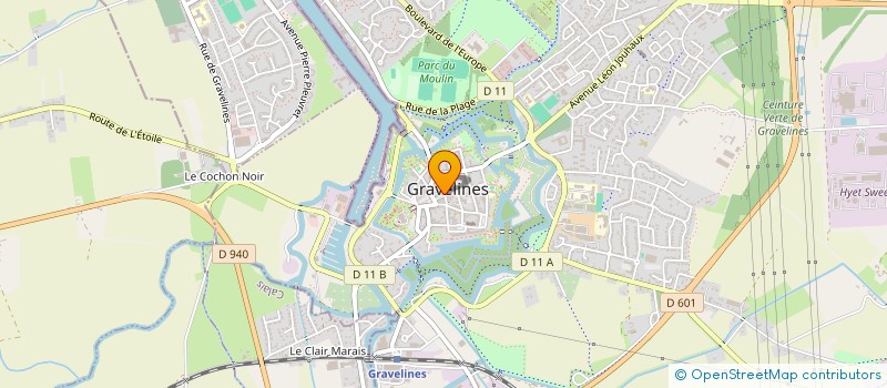 localisation de l'entreprise MADAME CHANTAL MALEK à GRAVELINES