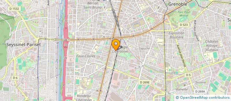 localisation de l'entreprise MADAME CHANTAL MAMBO à GRENOBLE