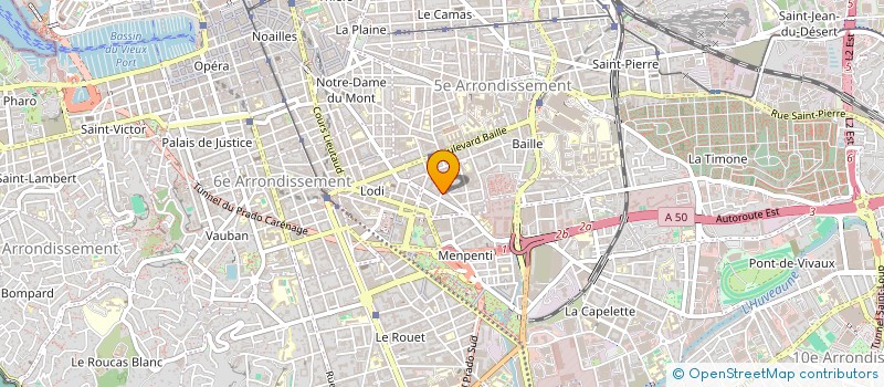 localisation de l'entreprise MADAME CHANTAL MANAN  MARSEILLE