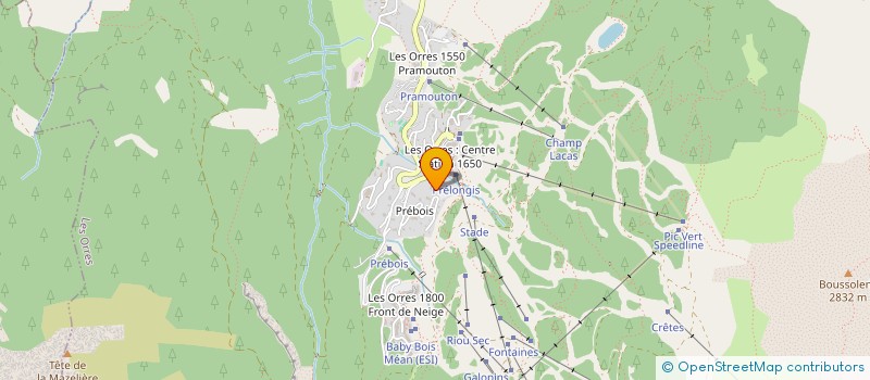 localisation de l'entreprise MADAME CHANTAL MANGANARO à LES ORRES