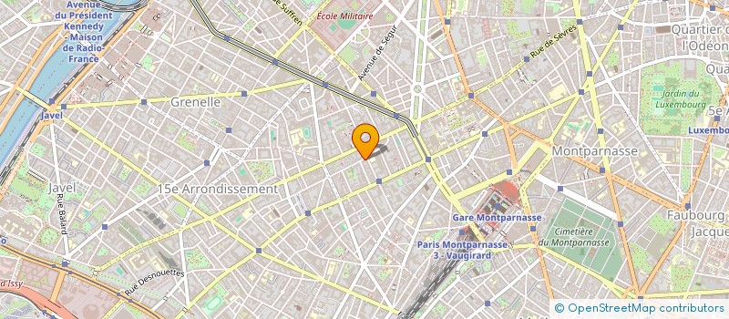 localisation de l'entreprise MADAME CHANTAL MANGEMATIN  PARIS