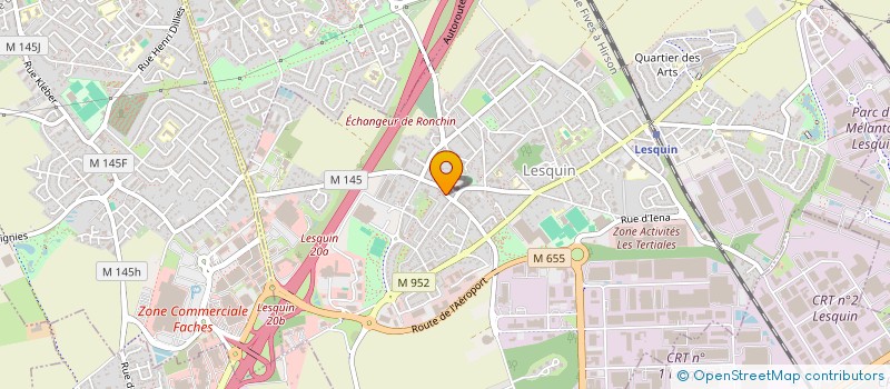 localisation de l'entreprise MADAME CHANTAL MANOUVRIEZ à LESQUIN