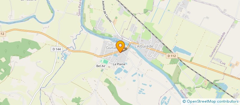 localisation de l'entreprise MADAME CHANTAL MARC  PUYLAURENS