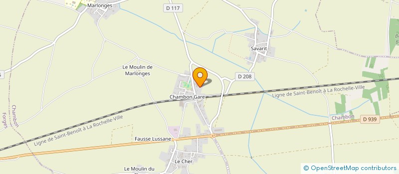 localisation de l'entreprise MADAME CHANTAL MARET  CHAMBON