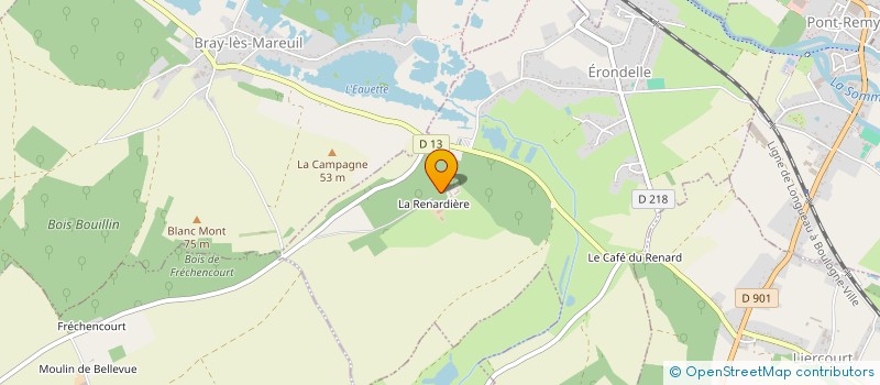 localisation de l'entreprise MADAME CHANTAL MARIE  ERONDELLE