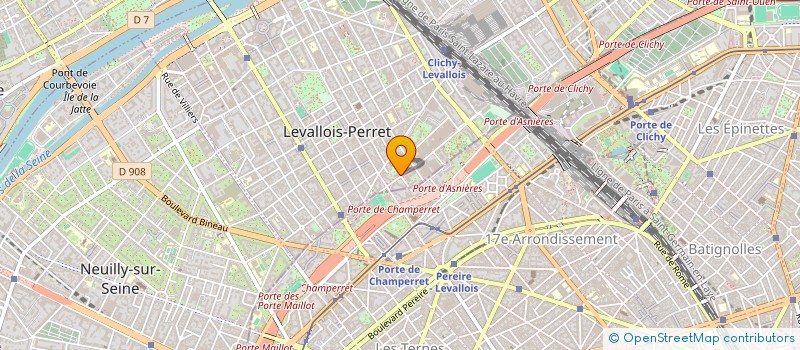localisation de l'entreprise MADAME CHANTAL MARIE HELENE AMMELOOT à LEVALLOIS-PERRET