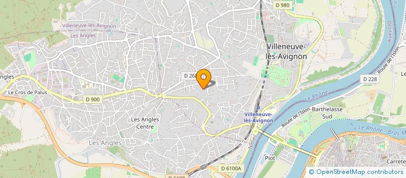 localisation de l'entreprise MADAME CHANTAL MARQUIS à VILLENEUVE-LES-AVIGNON