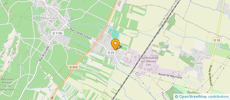 localisation de l'entreprise MADAME CHANTAL MARTENOT à BEAUNE