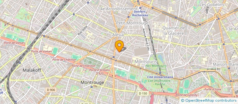 localisation de l'entreprise MADAME CHANTAL MASBONSON  PARIS