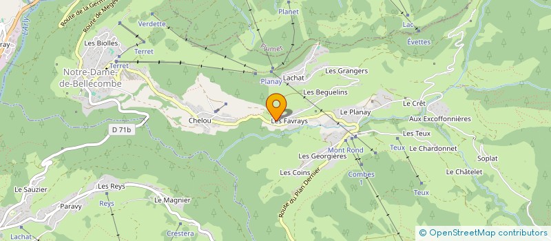 localisation de l'entreprise MADAME CHANTAL MASSON  SAINT-JEAN-D'AULPS