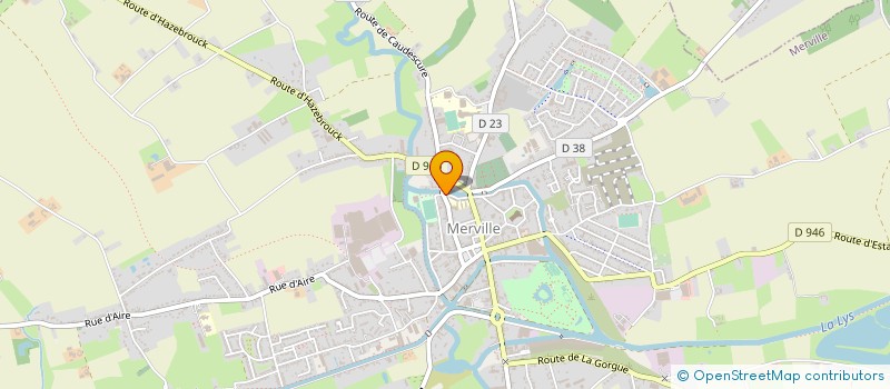 localisation de l'entreprise MADAME CHANTAL MATHON  MERVILLE