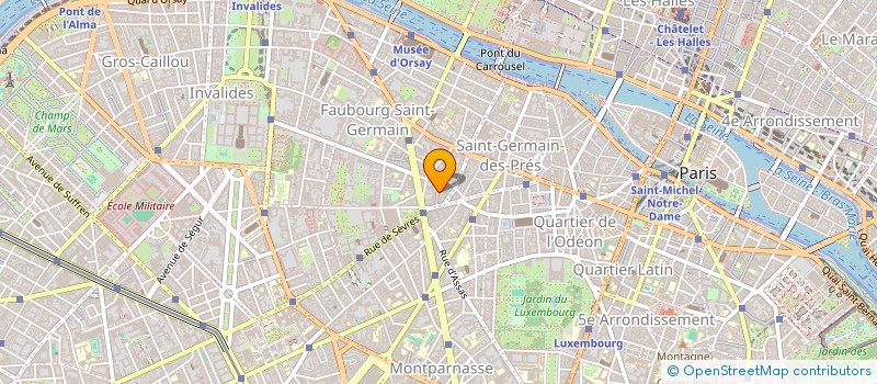 localisation de l'entreprise MADAME CHANTAL MAUDUIT  PARIS 07